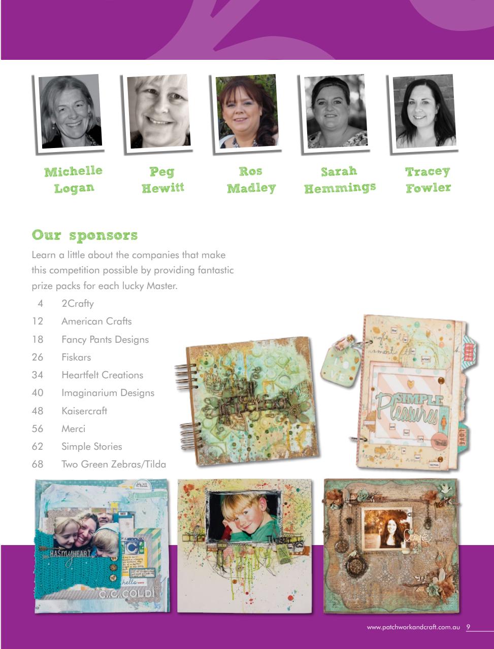 Scrapbooking Memories Preview Pages