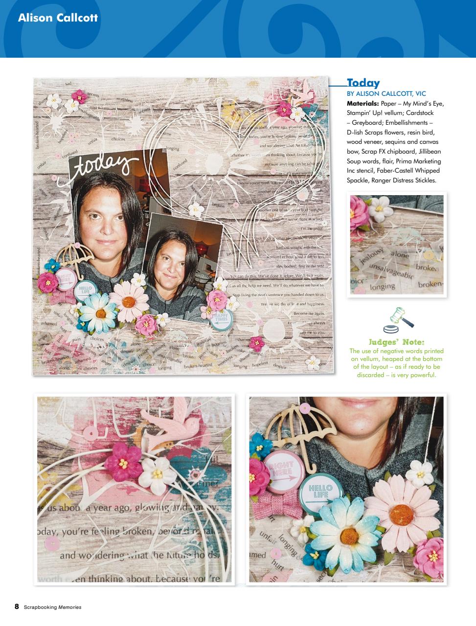 Scrapbooking Memories Preview Pages