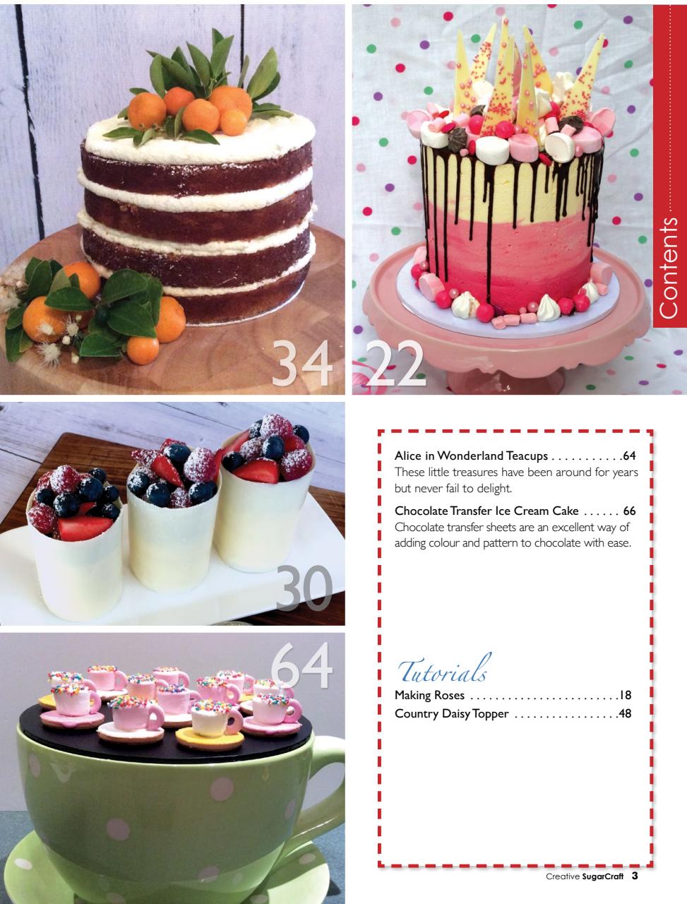 Creative Sugar Craft Preview Pages