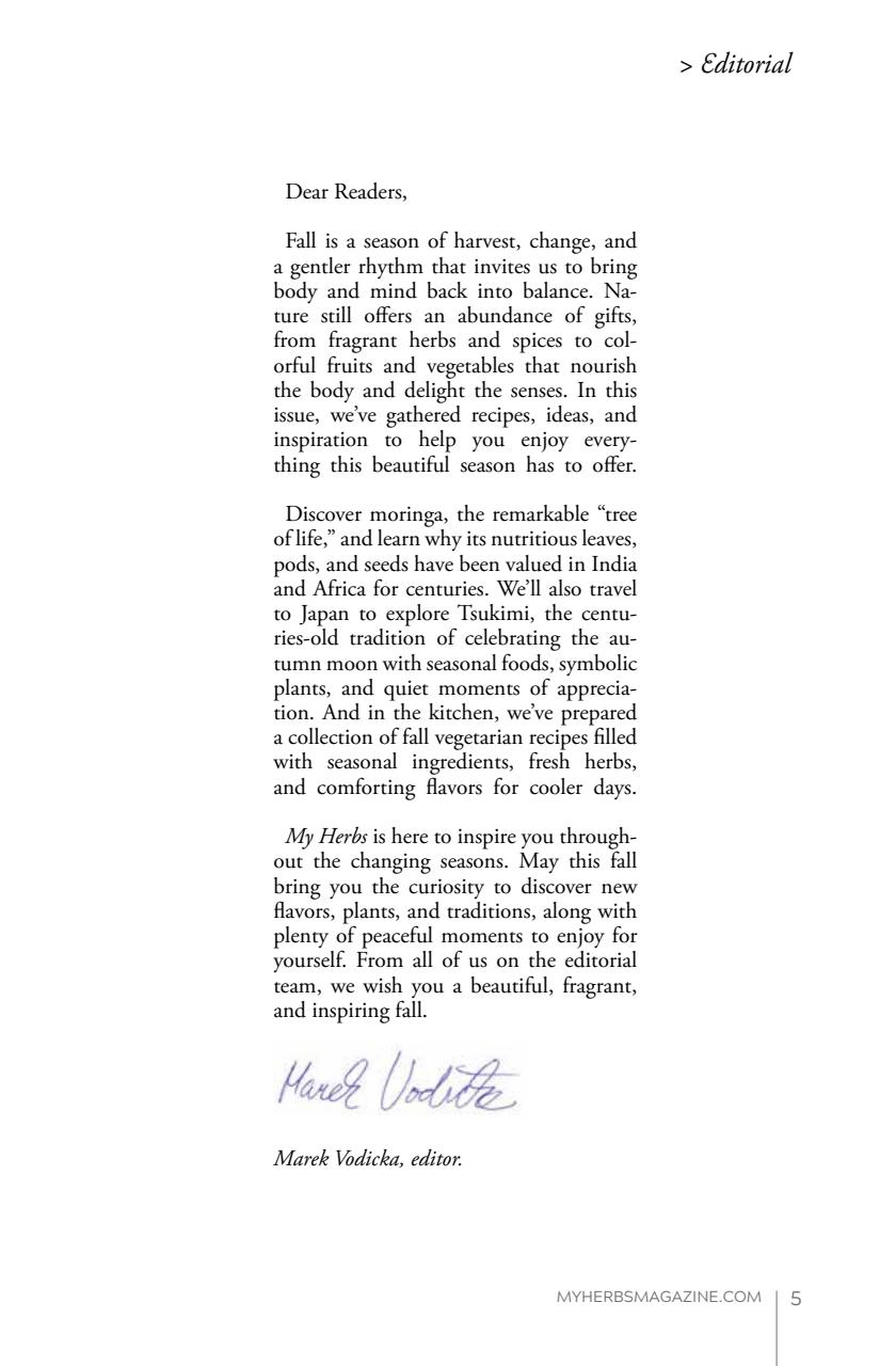 My Herbs Magazine Preview Pages
