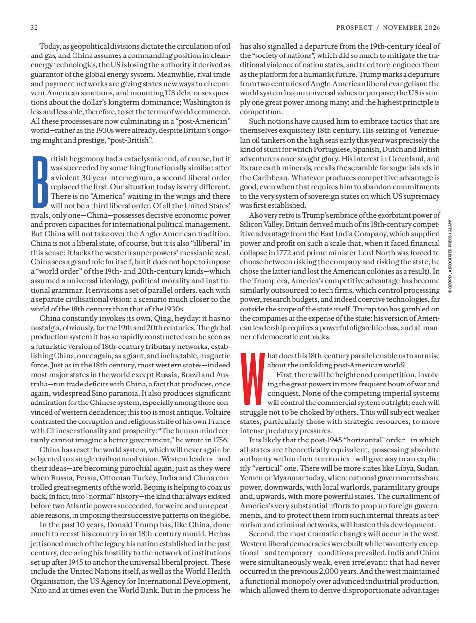 Prospect Magazine Preview Pages