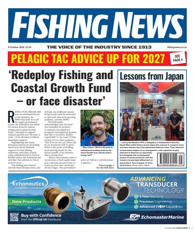 Fishing News issue 8th October 2026