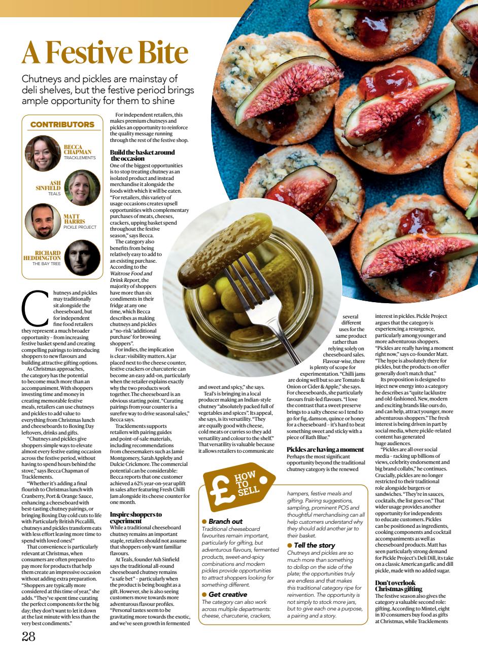 Speciality Food Preview Pages