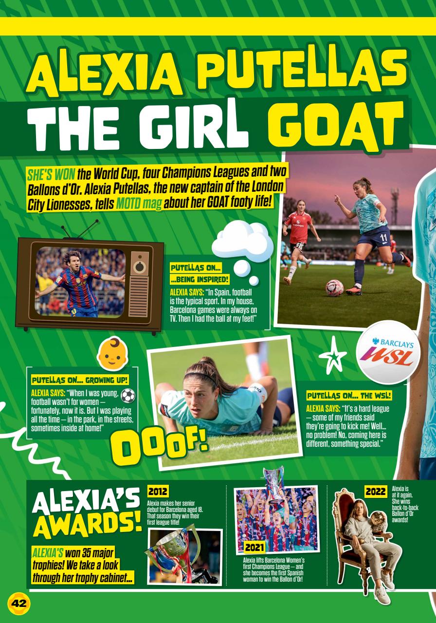 Match of the Day Preview Pages
