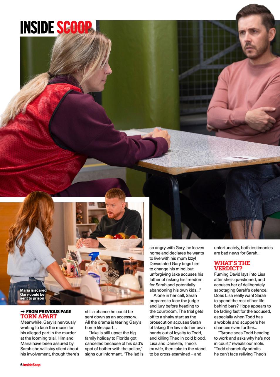 Inside Soap Preview Pages