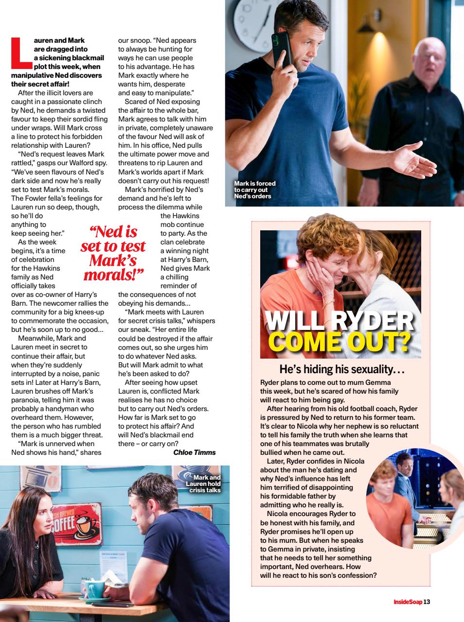 Inside Soap Preview Pages