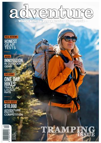 Adventure Magazine issue Tramping issue 2026