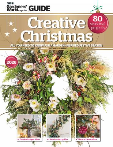 BBC Gardeners’ World Magazine issue Creative Christmas