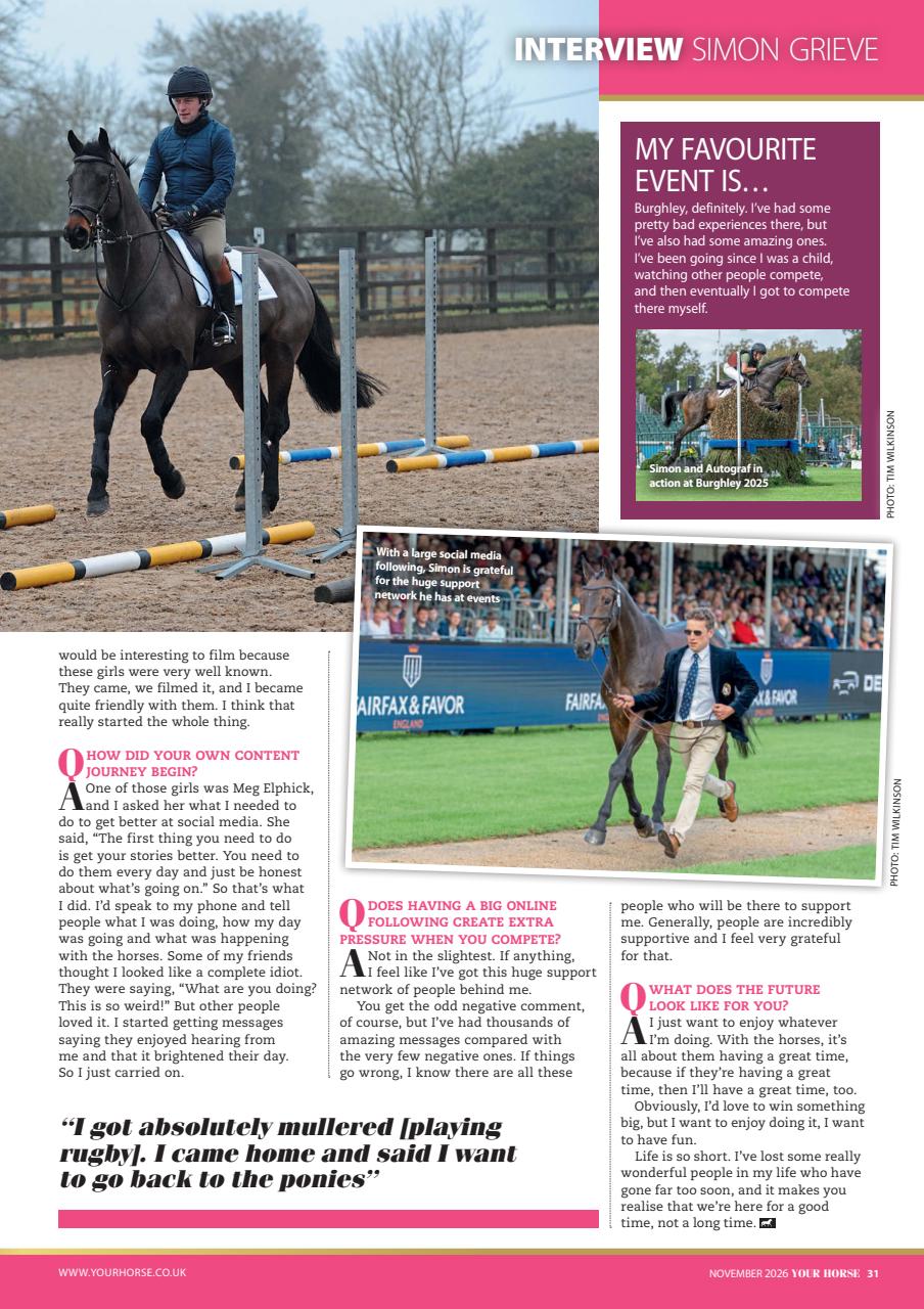 Your Horse Preview Pages