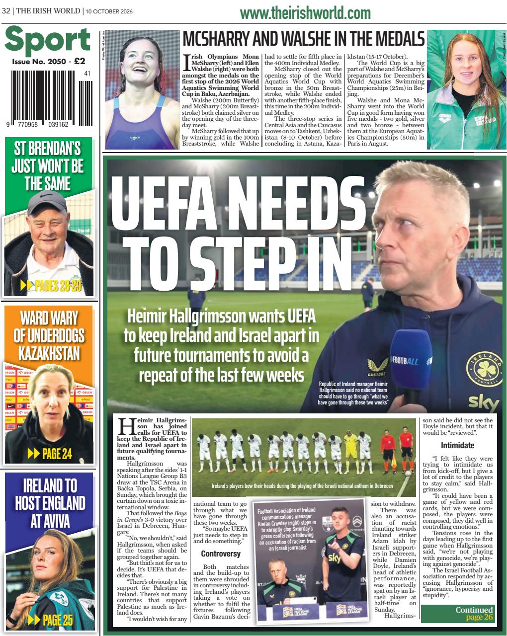 Irish World Preview Pages