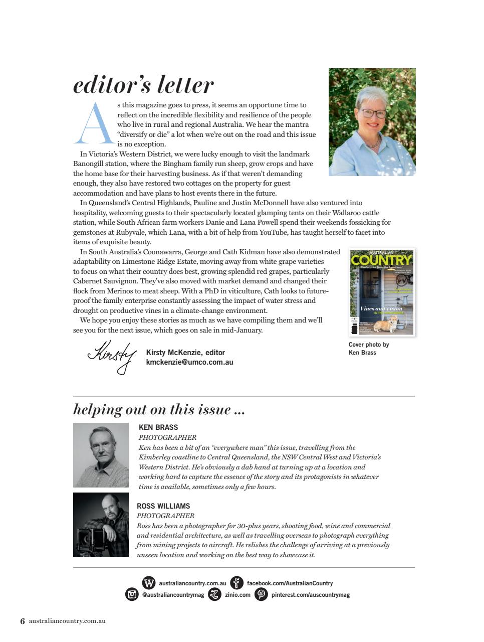 Australian Country Preview Pages