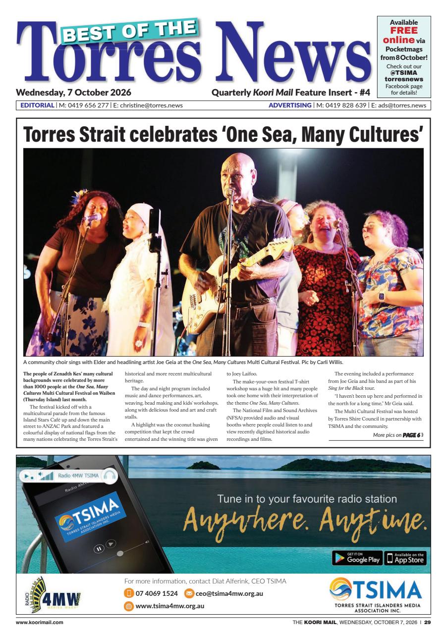 Koori Mail Preview Pages