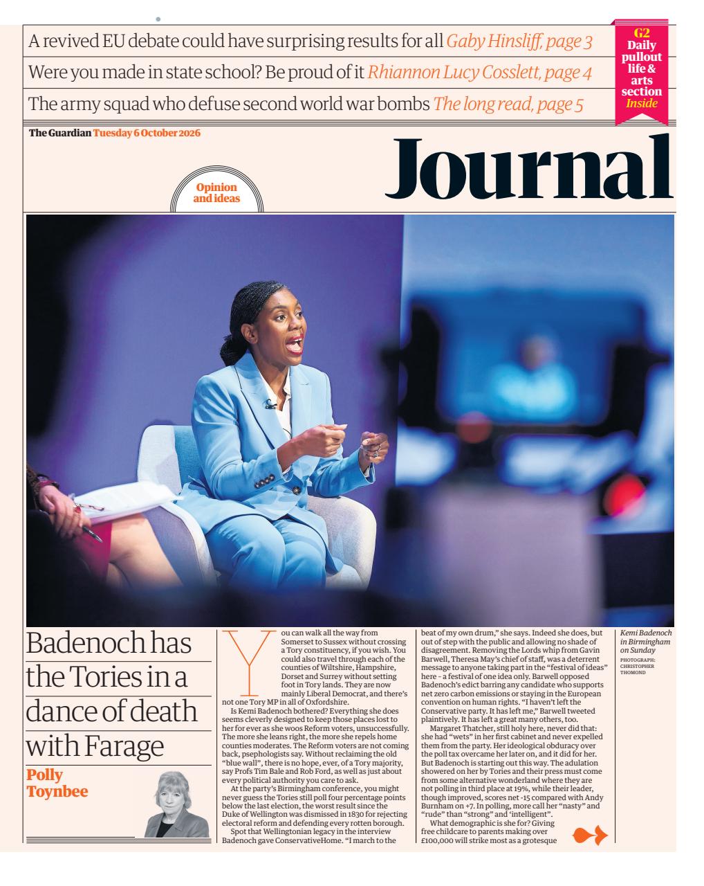 The Guardian Newspaper Preview Pages