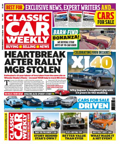 Classic Car Weekly issue 07 October 2026