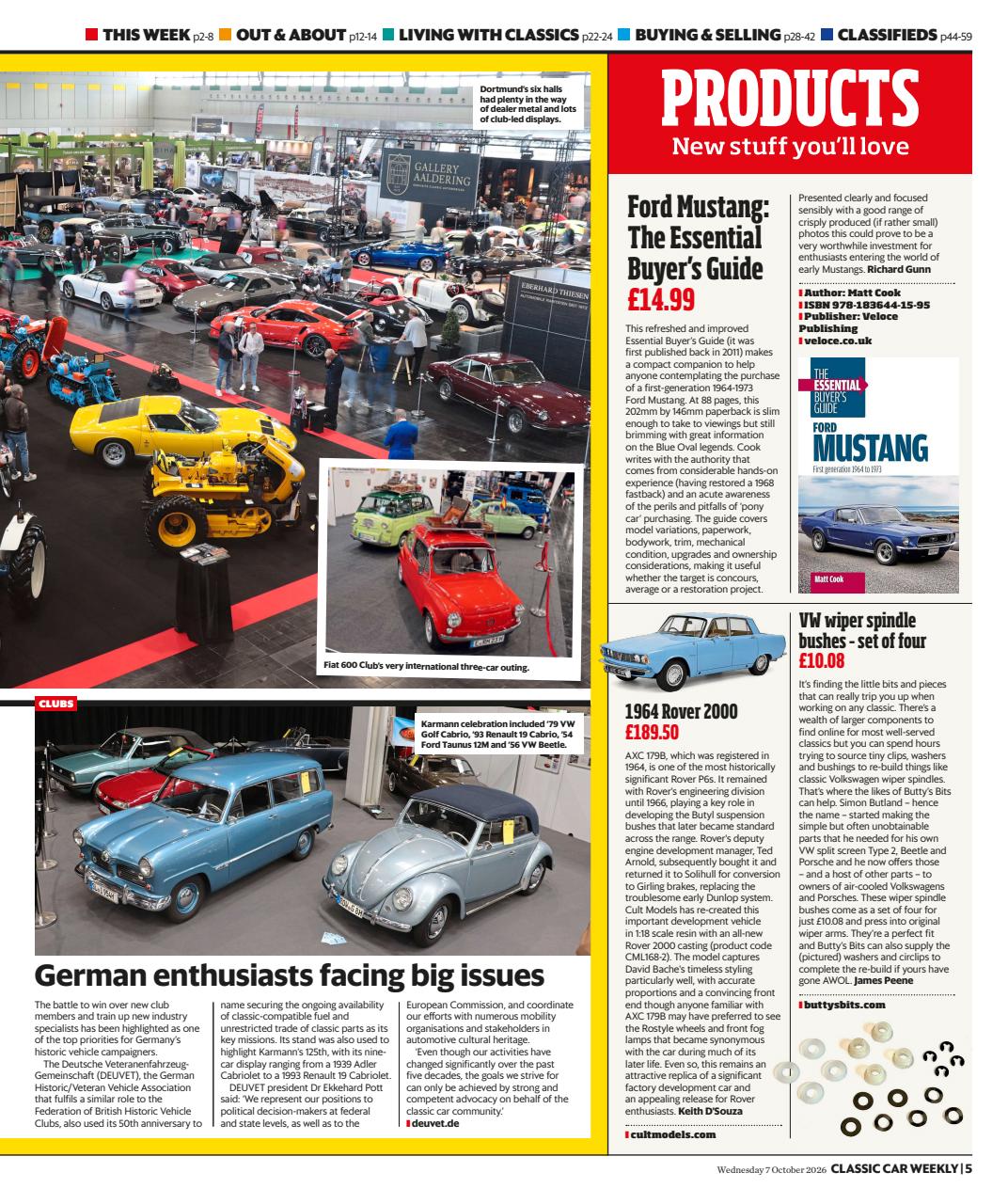 Classic Car Weekly Preview Pages