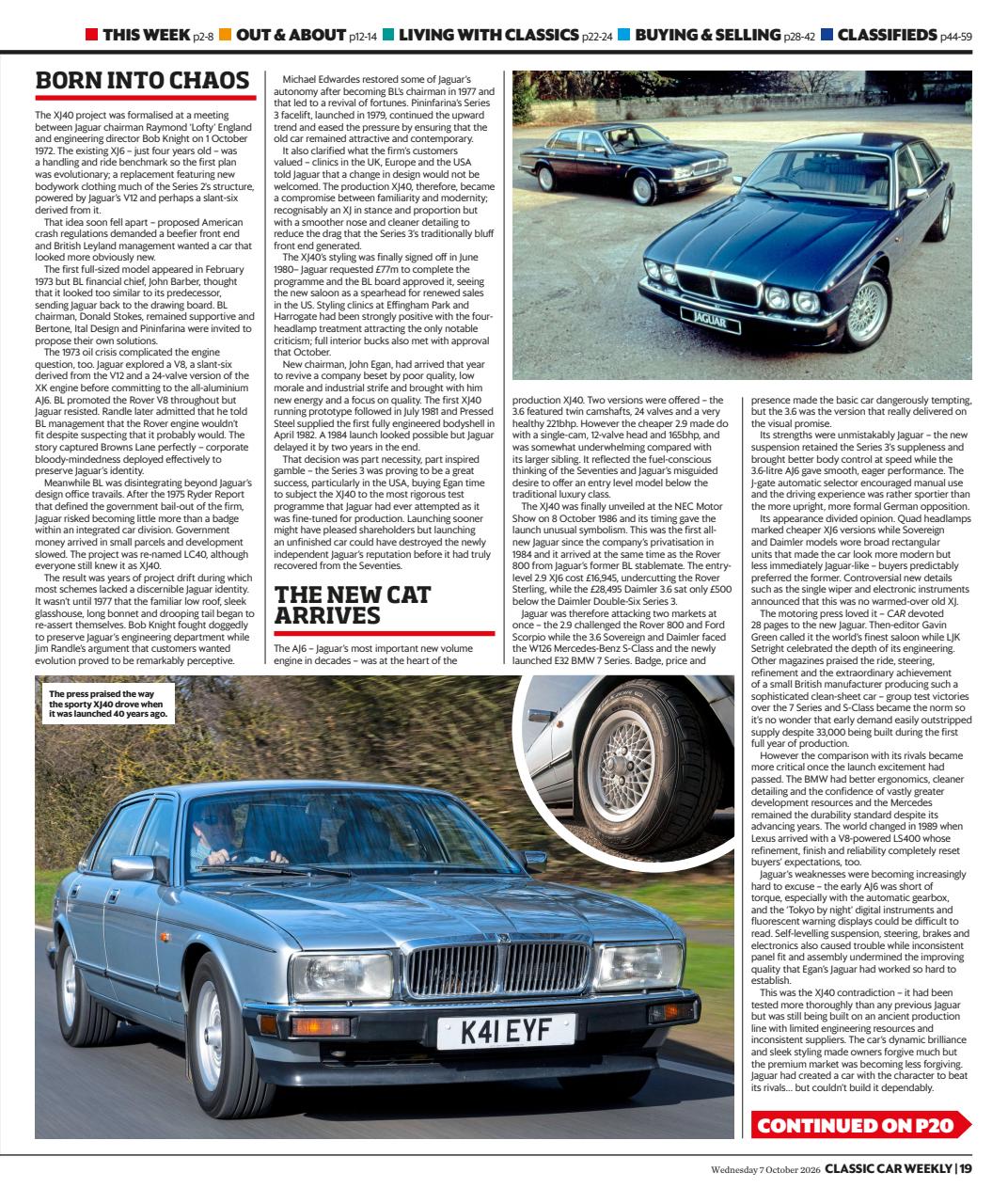 Classic Car Weekly Preview Pages