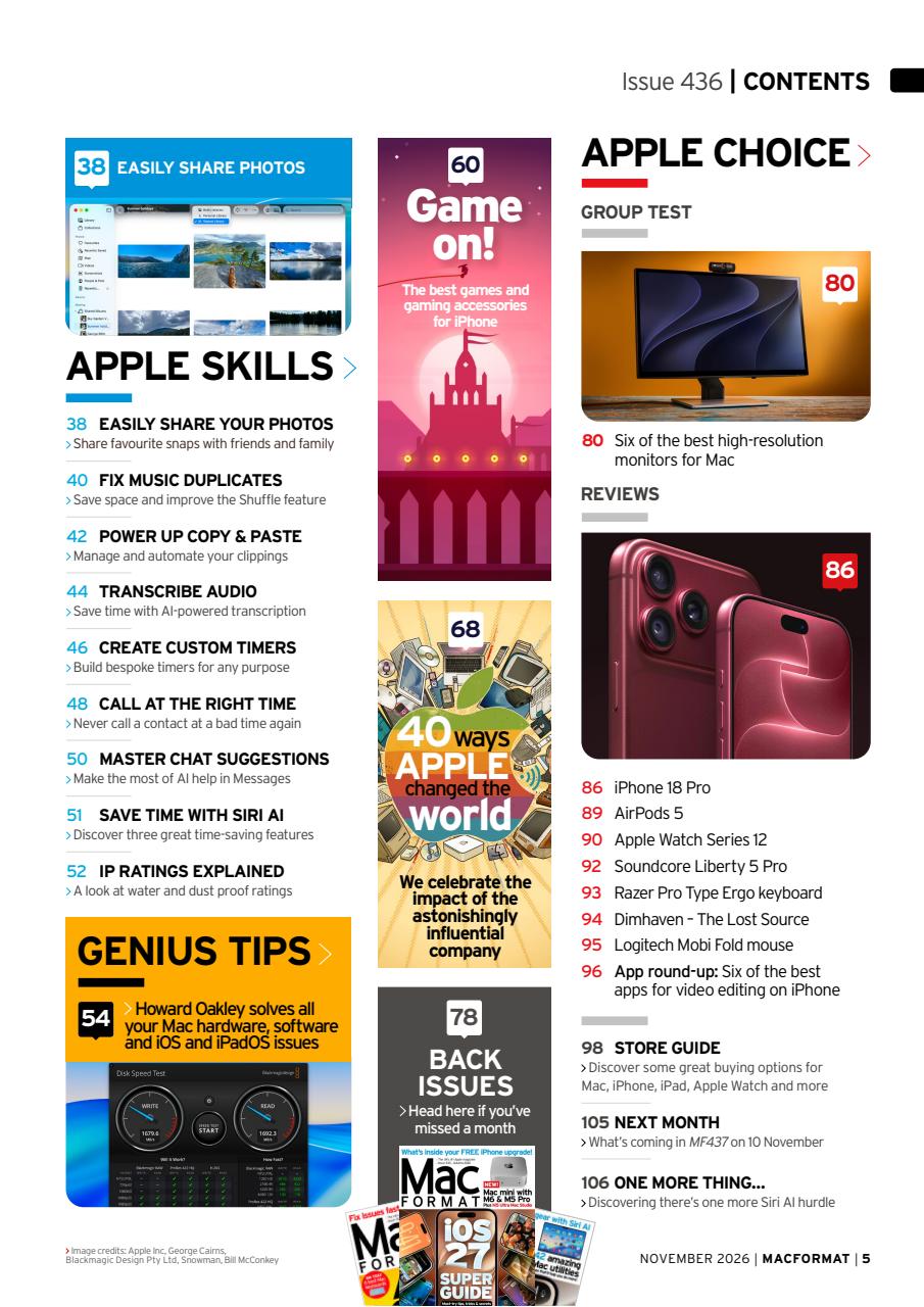MacFormat Preview Pages