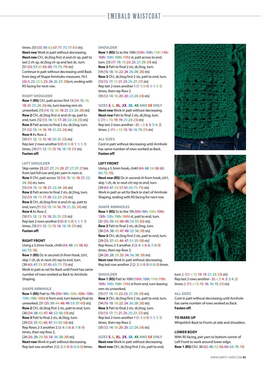 Simply Crochet Preview Pages