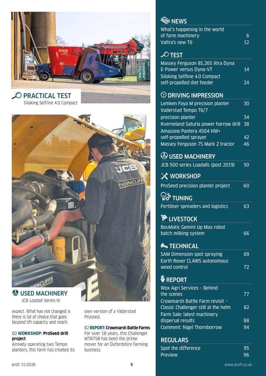 Profi International Preview Pages