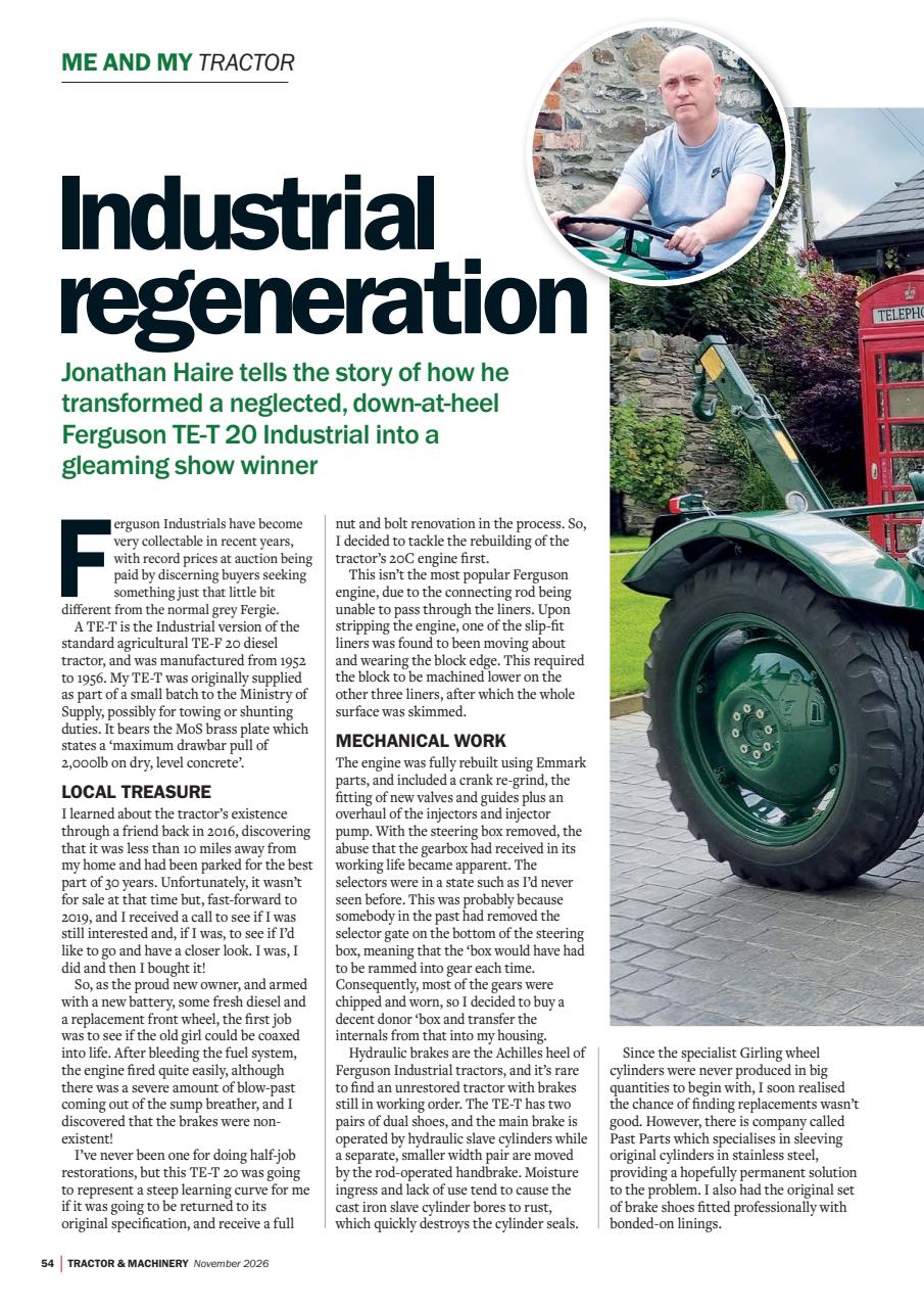 Tractor & Machinery Preview Pages