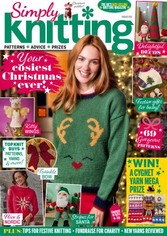 Simply Knitting issue Christmas 2026