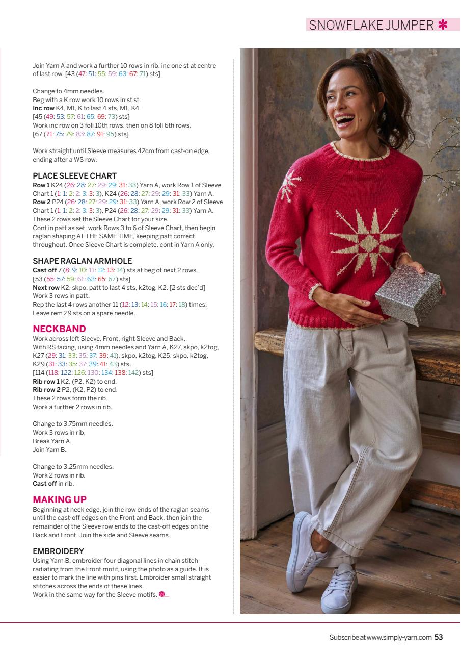 Simply Knitting Preview Pages