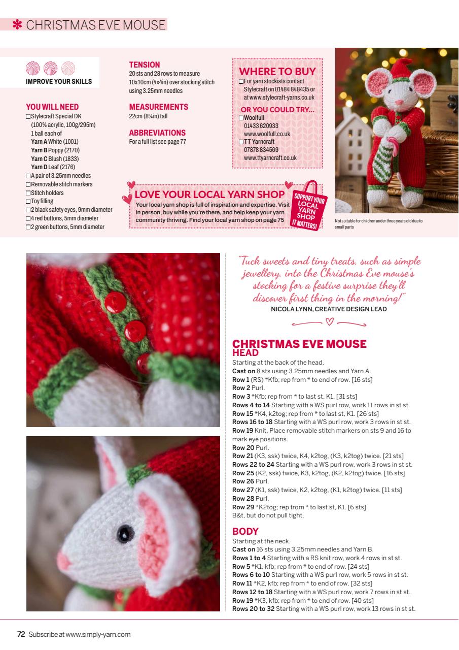 Simply Knitting Preview Pages