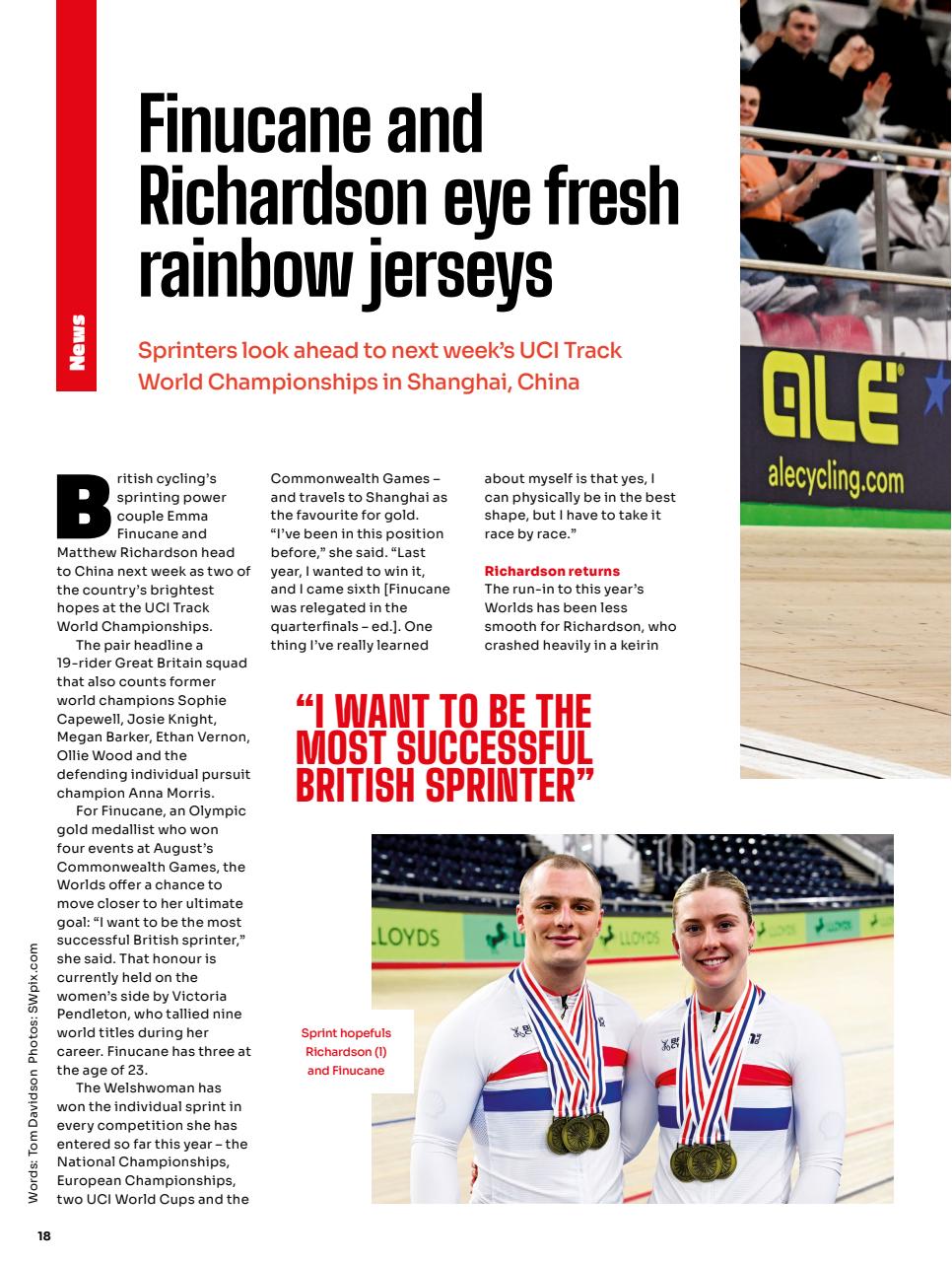 Cycling Weekly Preview Pages