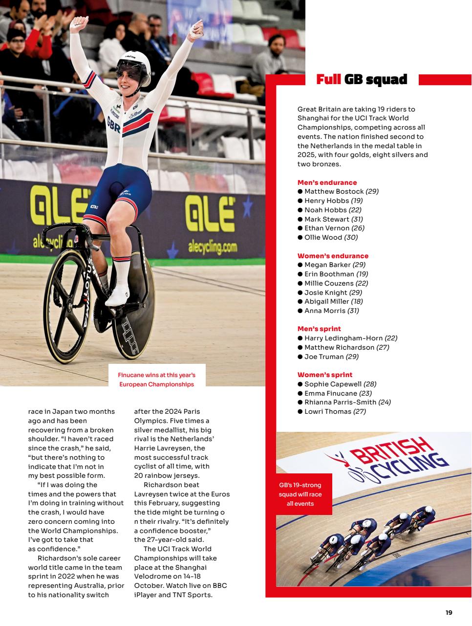 Cycling Weekly Preview Pages