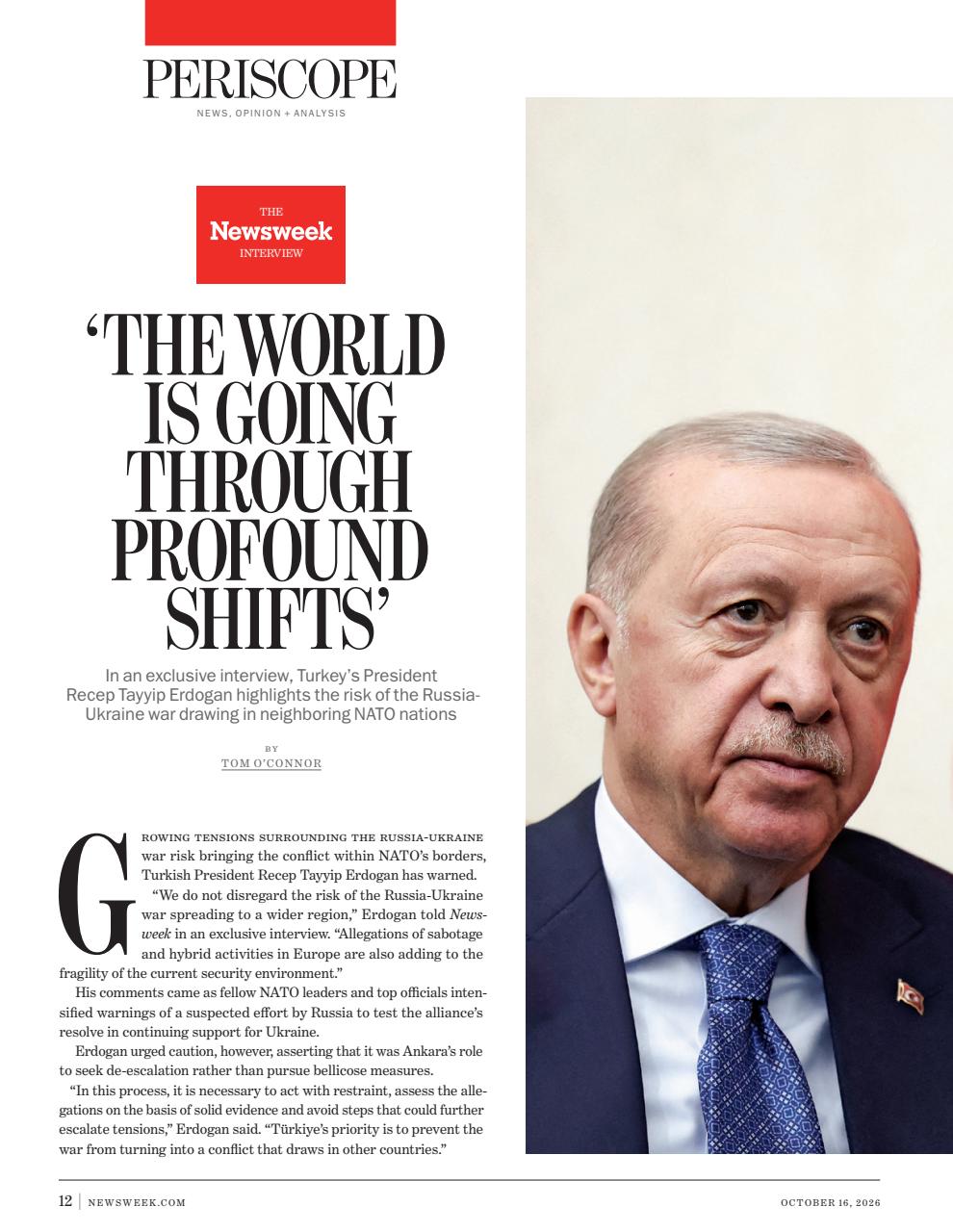 Newsweek International Preview Pages