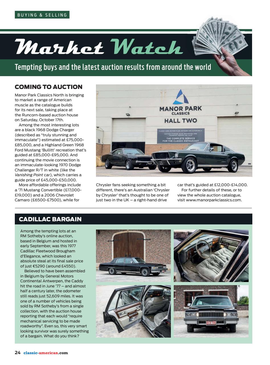 Classic American Magazine Preview Pages