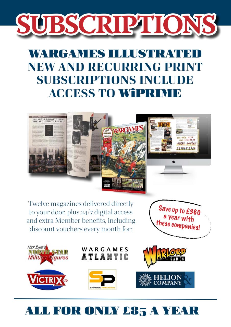 Wargames Illustrated Preview Pages