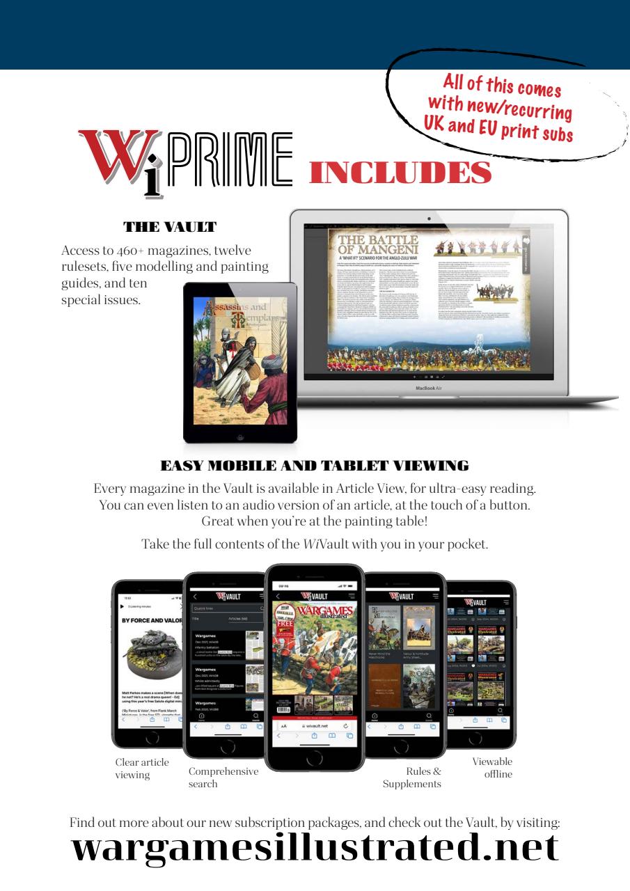 Wargames Illustrated Preview Pages