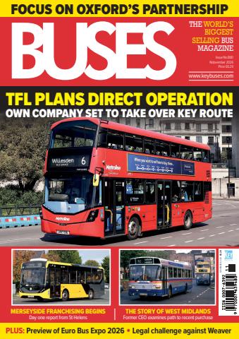 Buses Magazine issue November 2026