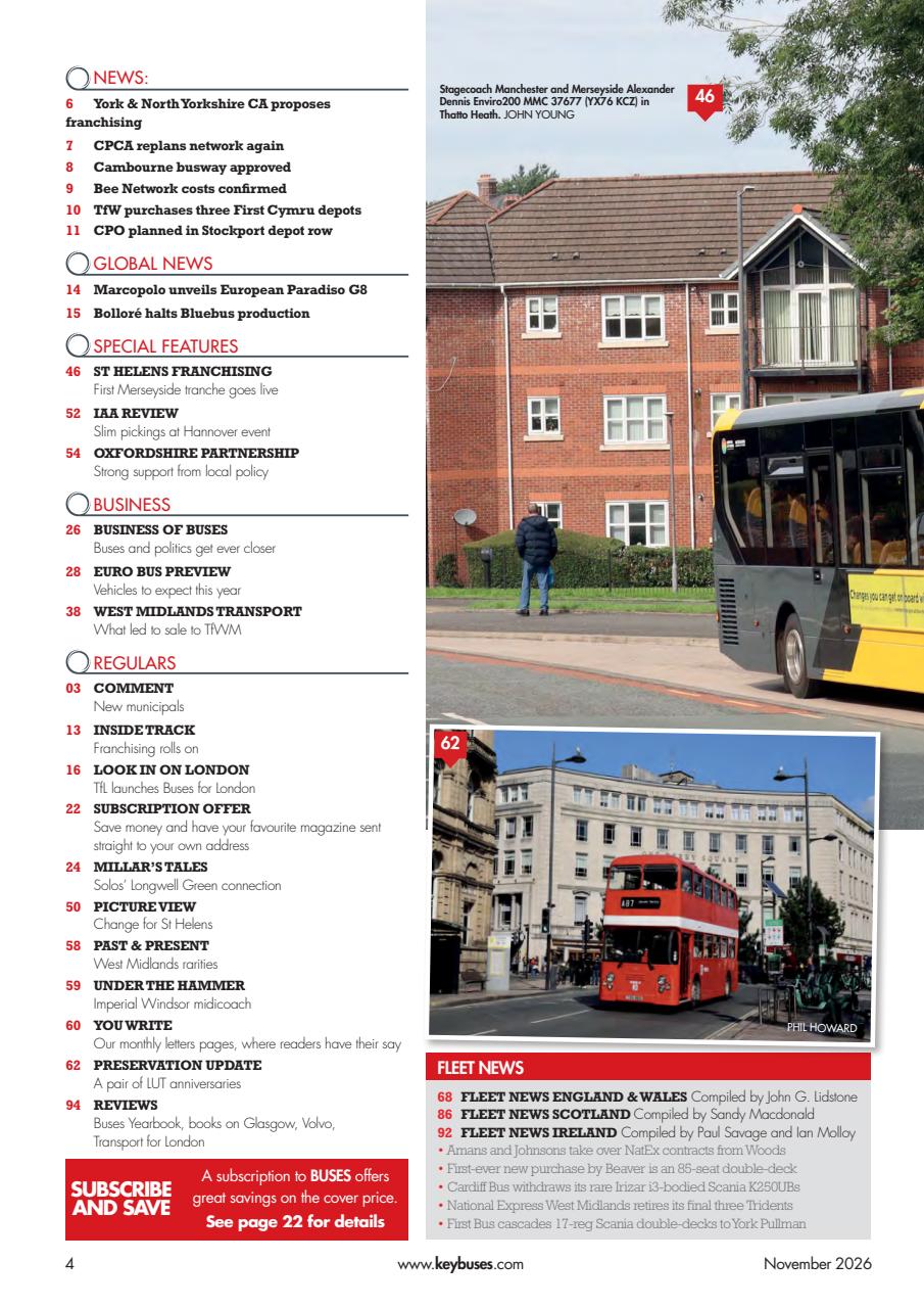 Buses Magazine Preview Pages