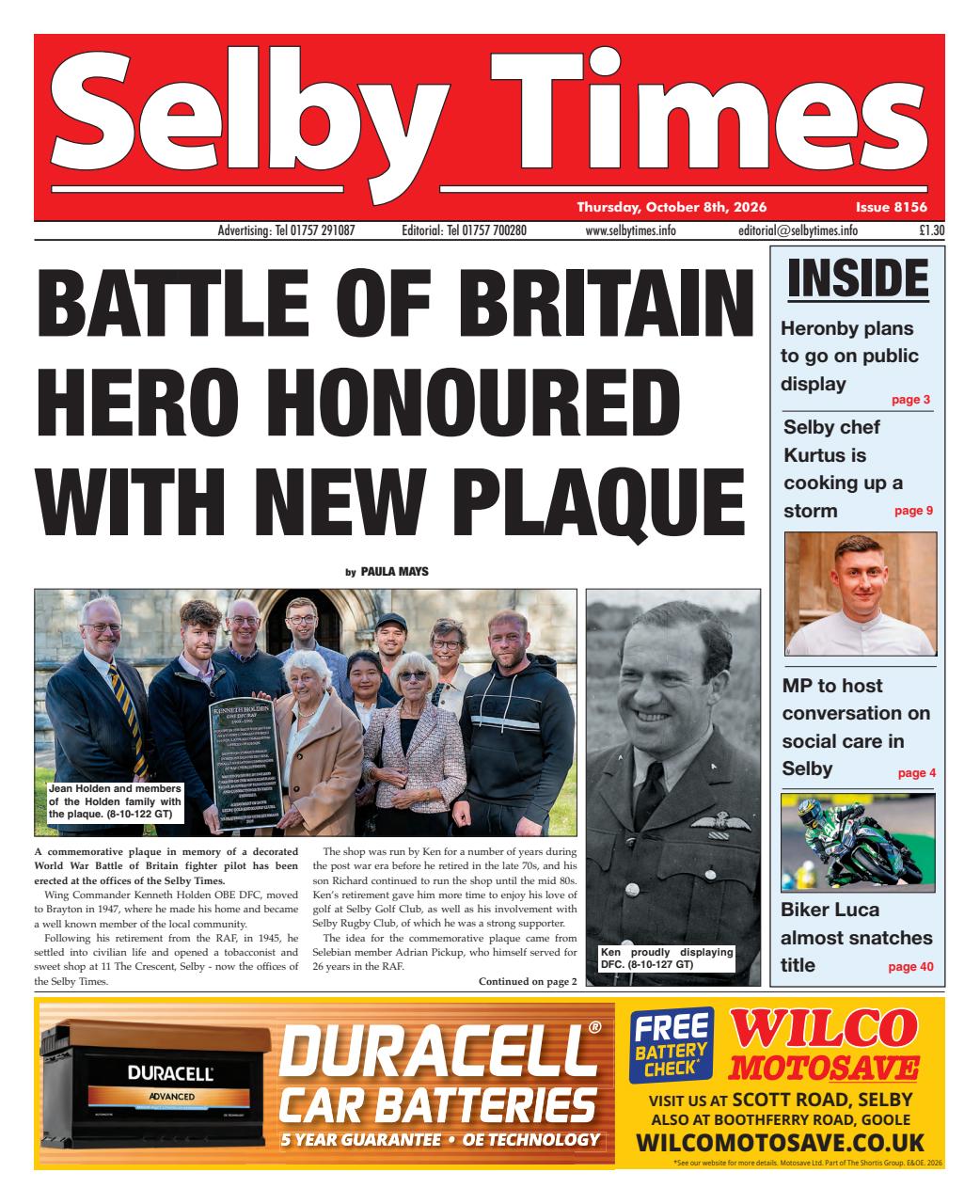 Selby Times Preview Pages