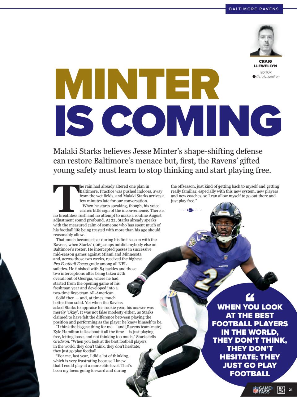 Gridiron Preview Pages