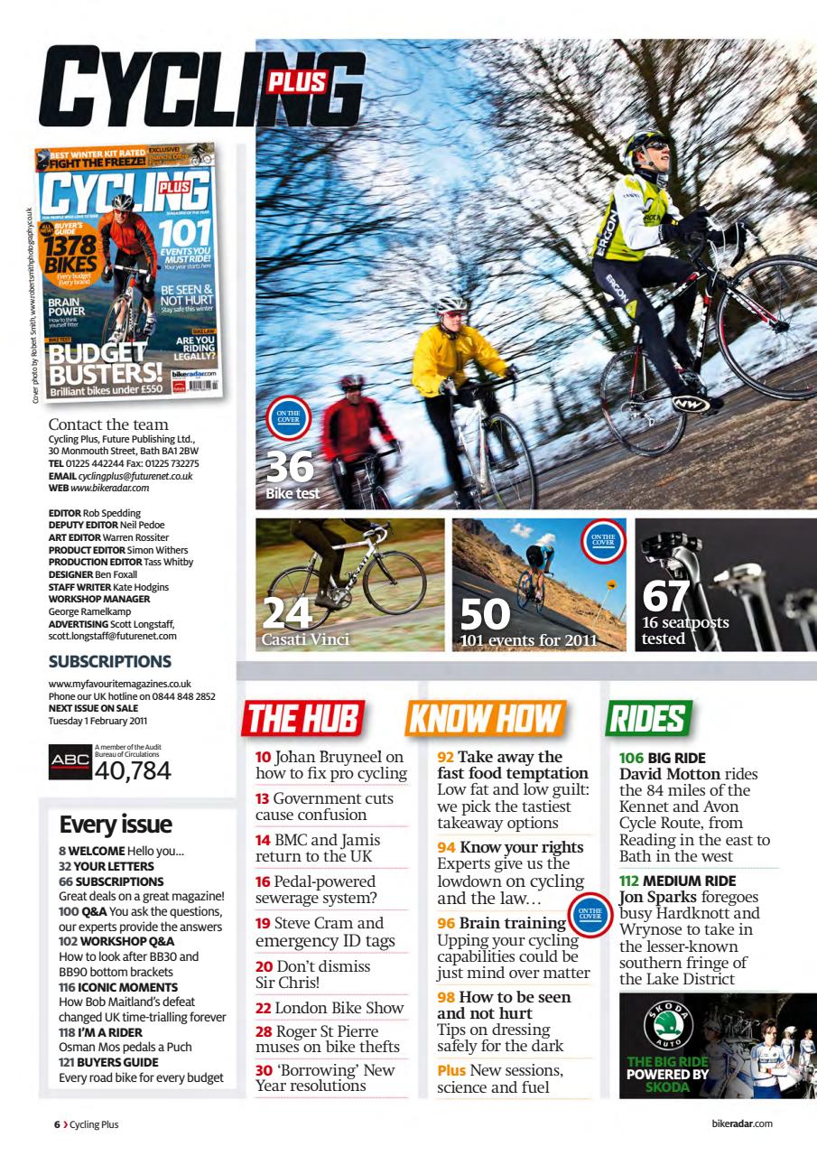 Cycling Plus Preview Pages