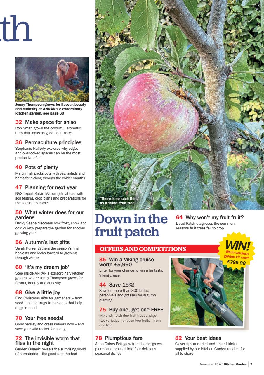 Kitchen Garden Magazine Preview Pages