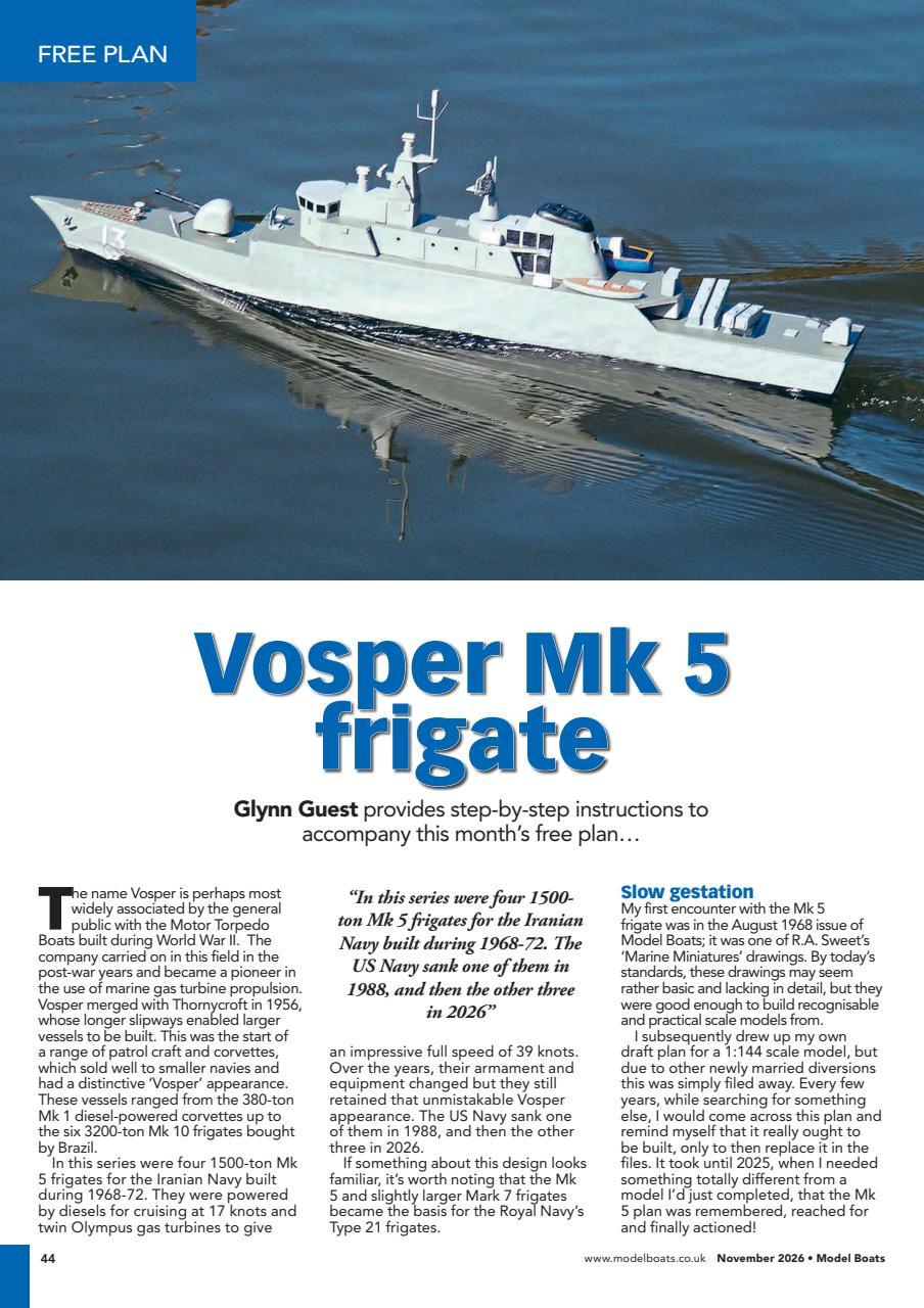 Model Boats Preview Pages