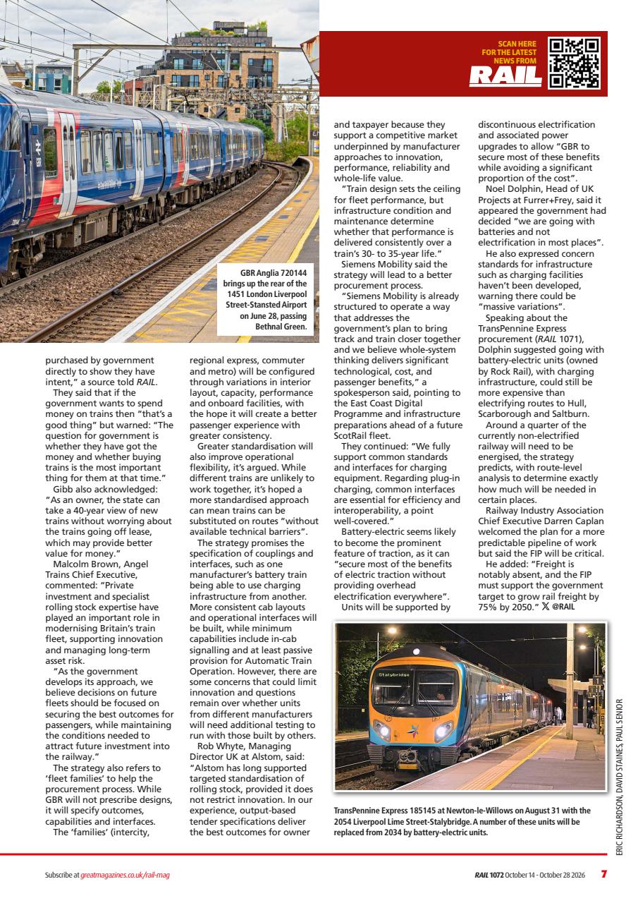 Rail Preview Pages
