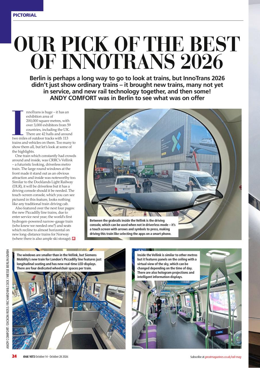 Rail Preview Pages