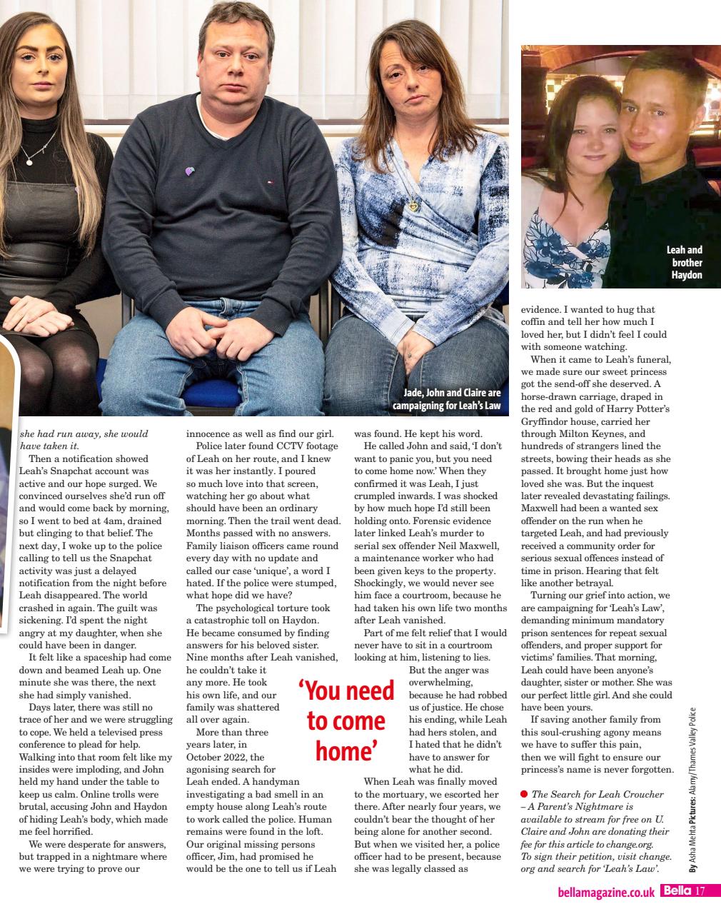 Bella Magazine Preview Pages