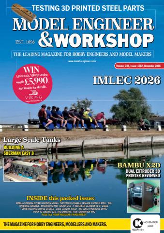 Model Engineer & Workshop Magazine issue 369