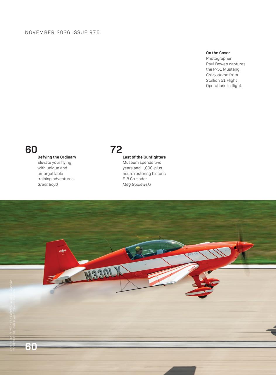 FLYING Magazine Preview Pages
