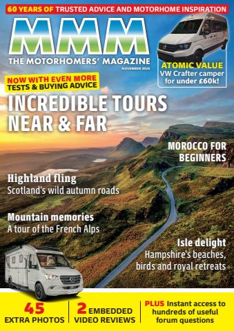 MMM magazine issue MMM November 2026 - Incredible tours near & far