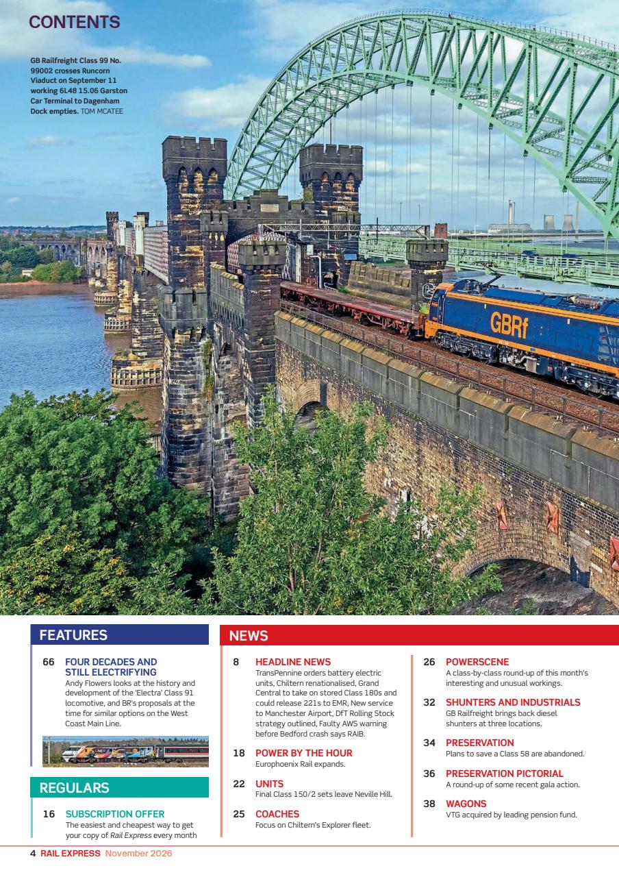 Rail Express Preview Pages