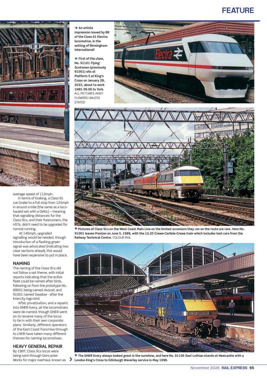 Rail Express Preview Pages