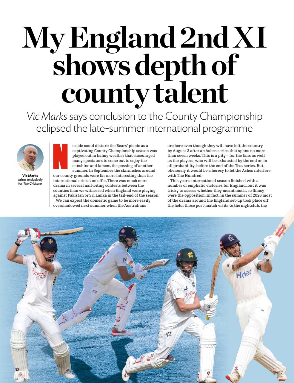 The Cricketer Magazine Preview Pages