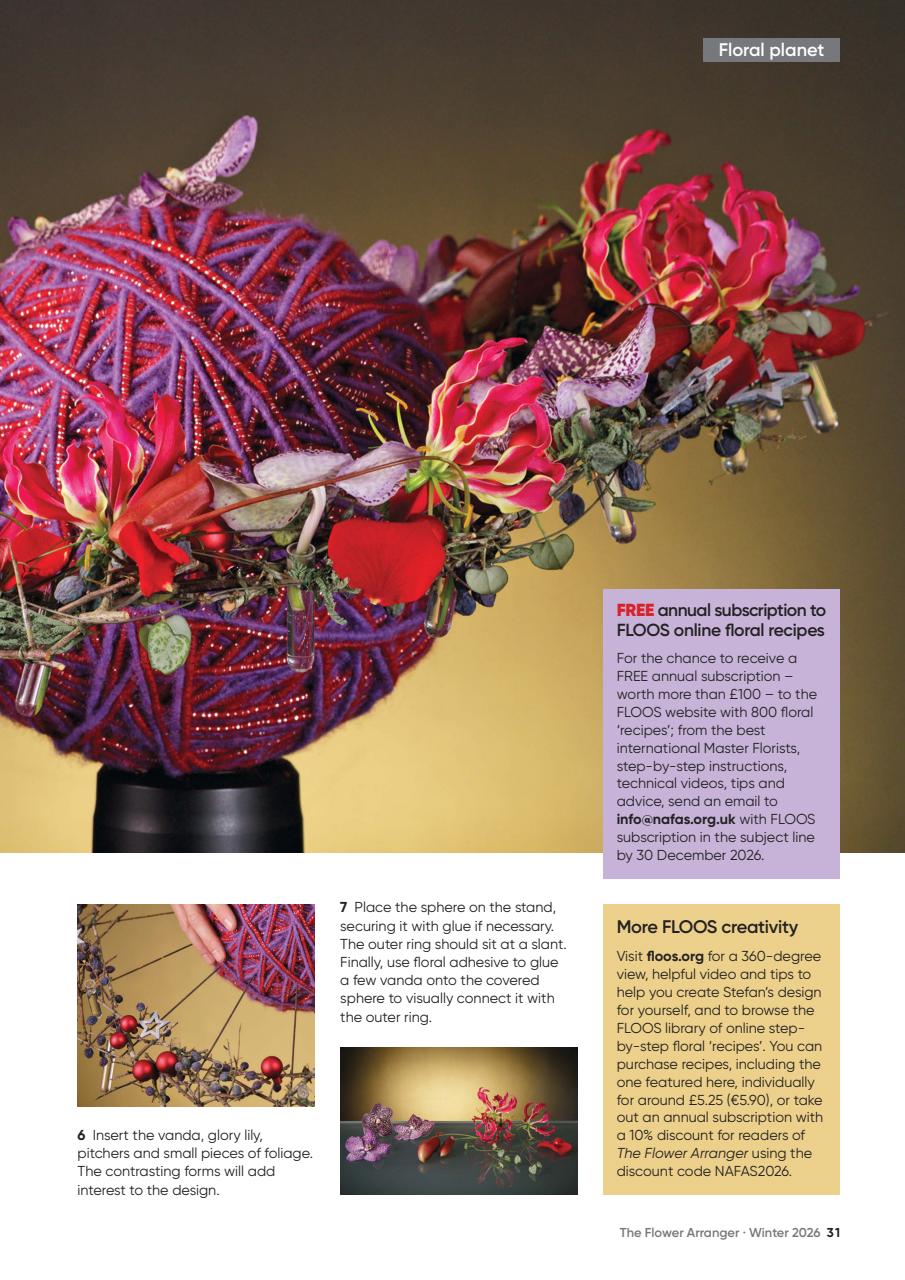 The Flower Arranger Preview Pages